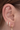 Lily Crystal Stud - Silver