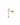Lyra Chain Stud - Gold