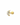 Crystal Moon Stud - Gold